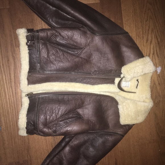 Vintage 100% Genuine Shearling coat - Picture 2 of 7